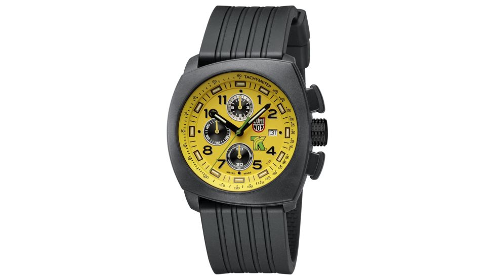 LUMINOX Tony Kanaan Chronograph 1105, Yellow/Black, 44mm A.1105