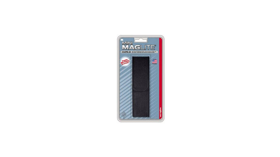 Maglite Full Flap Nylon Belt Holster - Black AP2X136