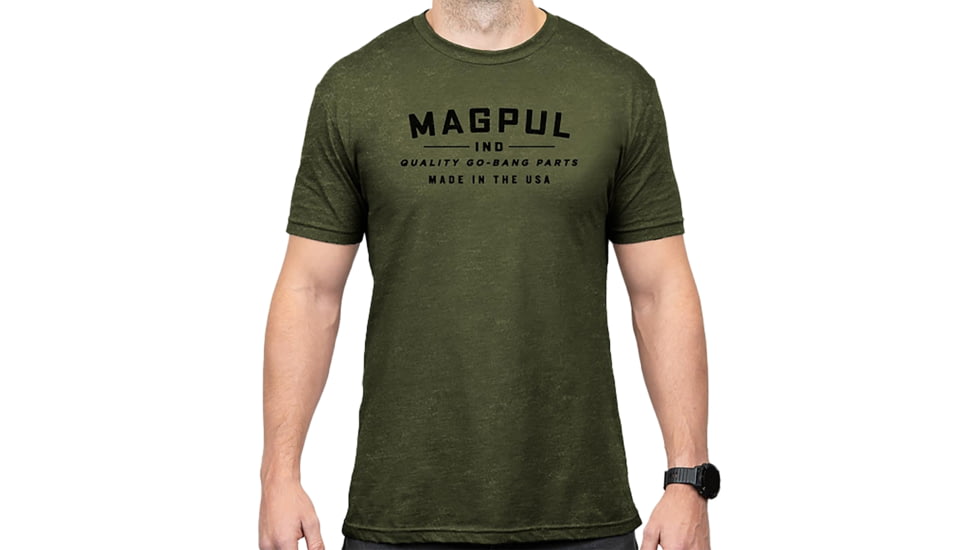 Magpul Industries Go Bang Parts Graphic T-Shirts - Men's, Cotton/Polyester Short Sleeve, Small, MAG1112-317-S