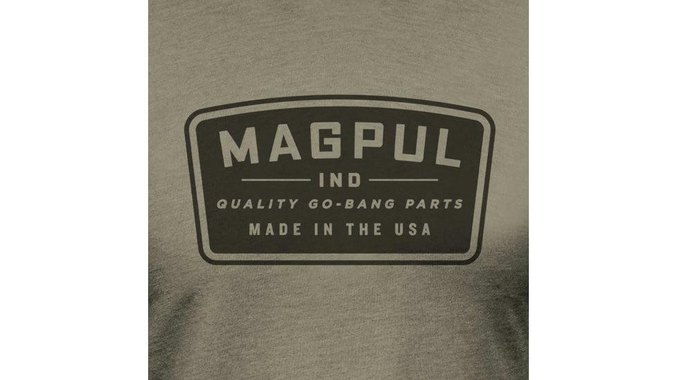 Magpul Industries Go Bang Parts Patch CVC Graphic T-Shirt - Men's, Olive Drab Green, Extra Large, MAG1526-316-XL