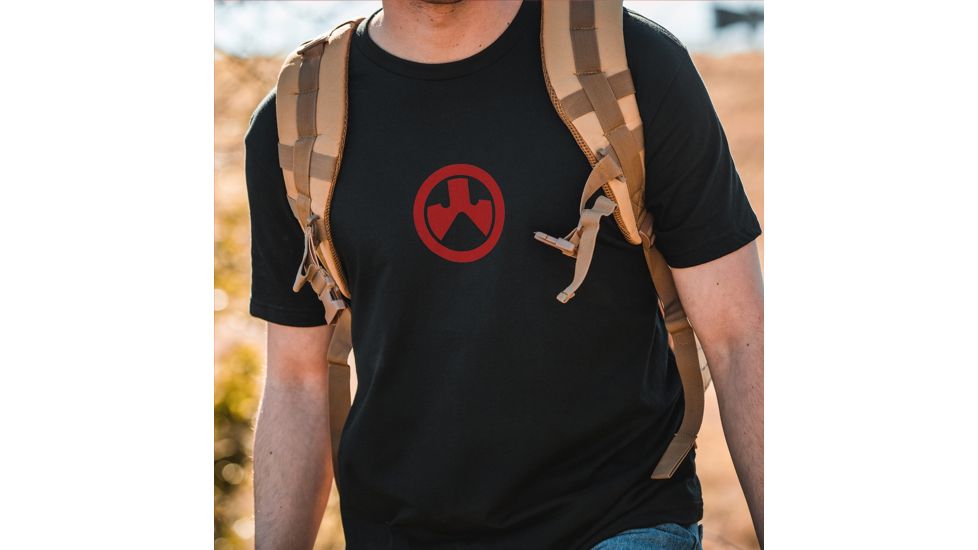 Magpul Industries Icon Logo CVC T-Shirt, Black, 2XL, MAG1115-001-2XL