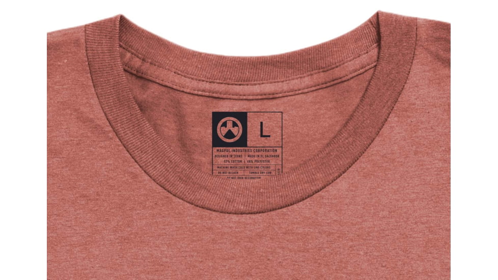 Magpul Industries Icon Logo CVC T-Shirt - Mens, Redrock Heather, XL, MAG1115-613-XL