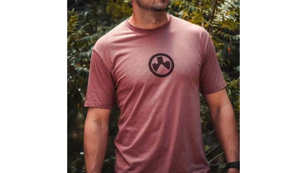Magpul Industries Icon Logo CVC T-Shirt - Mens, Redrock Heather, XL, MAG1115-613-XL