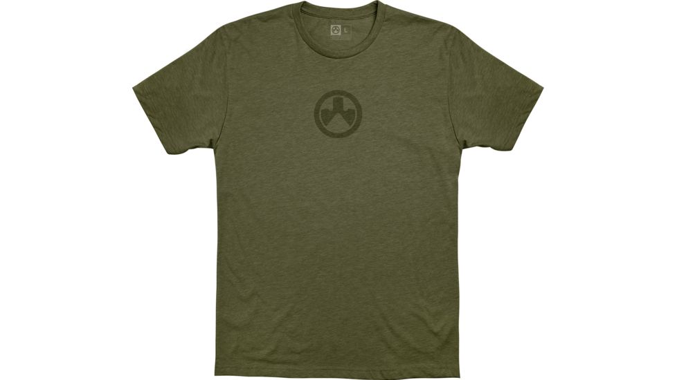 Magpul Industries Icon Logo CVC T-Shirt, Olive Drab Heather, 3XL, MAG1115-317-3XL