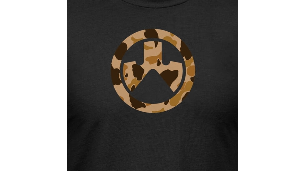 Magpul MAG1527-001-XL Raider Camo Icon CVC Black Cotton/Polyester Short Sleeve