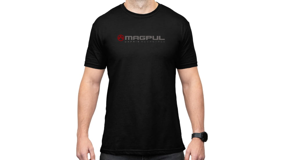 Magpul Industries Unfair Advatange Graphic T-Shirts - Men's, Black Cotton/Polyester Short Sleeve, 3XL, MAG1399-001-3XL