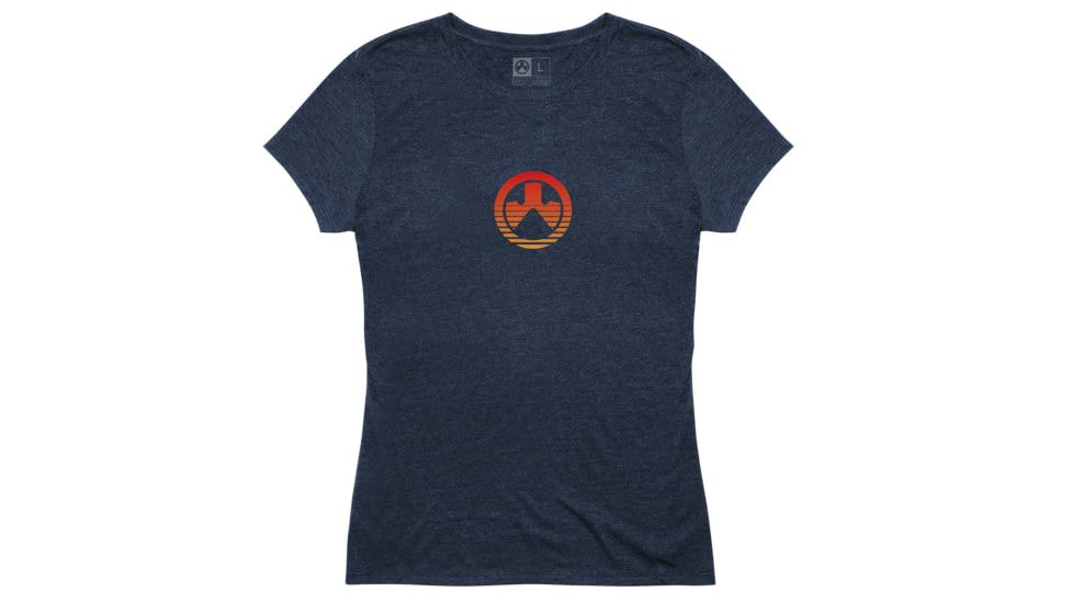 Magpul Industries Sun's Out CVC T-Shirt, Small, Navy Heather, MAG1185-411-S