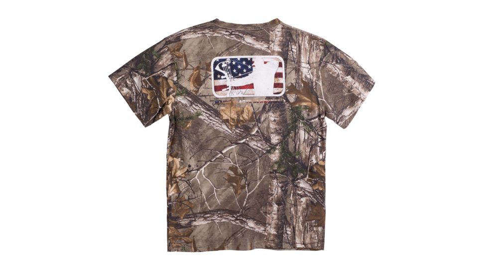 Major League Bowhunter Mens Centerline S,S Tee, Rt Xtra, Extra Large MLI010006.239900.XL