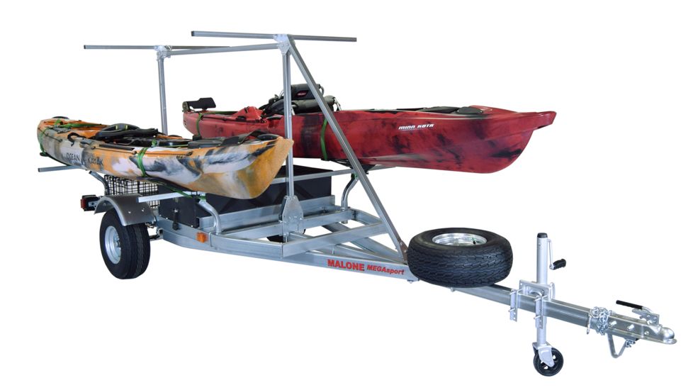 Malone Auto Racks MegaSport Package 2 Boat w/ Storage and 2nd Tier - MegaWing, MPG550-TM