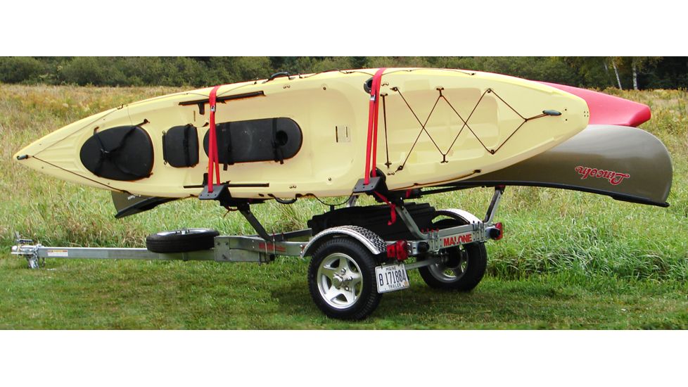 Malone Auto Racks MicroSport XT with Alum Wheels-Fenders and Retr. Tongue, MPG460XT