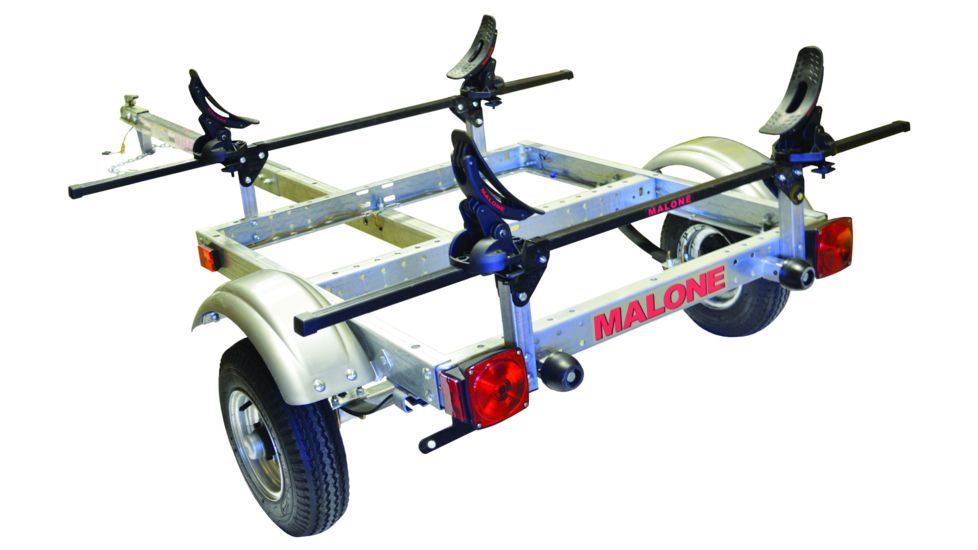 Malone Auto Racks XtraLight Single Kayak Package, Saddle Up Pro, MPG526G-S