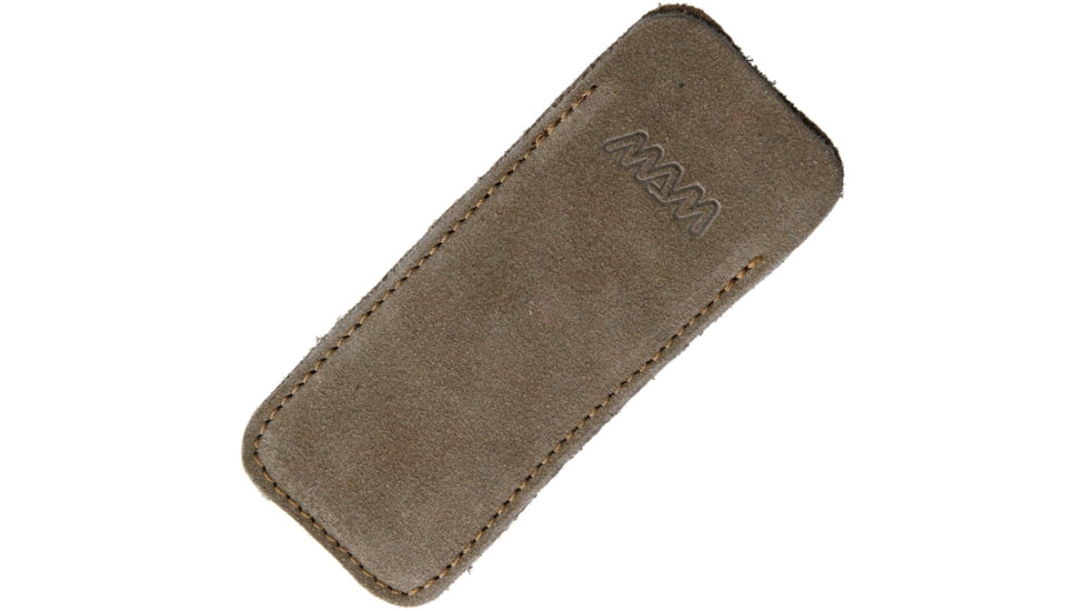 MAM Leather Slip Pouch for Pocket, 5.25in Overall, Tan Leather Pouch, 3000 TAN