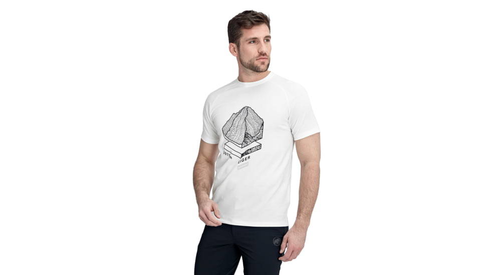 Mammut Mountain T-Shirt - Mens, Bright White, Small, 1017-09845-00229-113