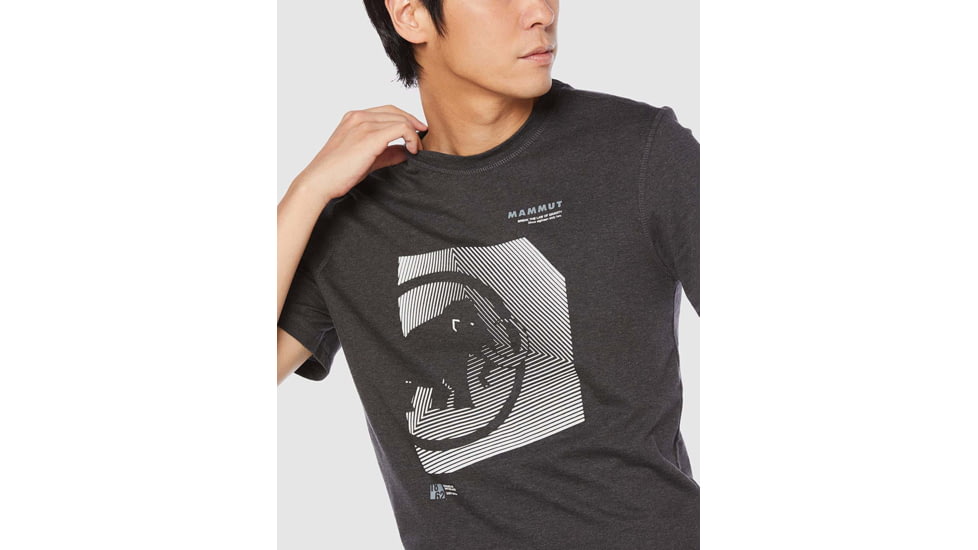 Mammut Sloper T-Shirt - Mens, Phantom Melange PRT2, 2XL, 1017-00991-00363-117