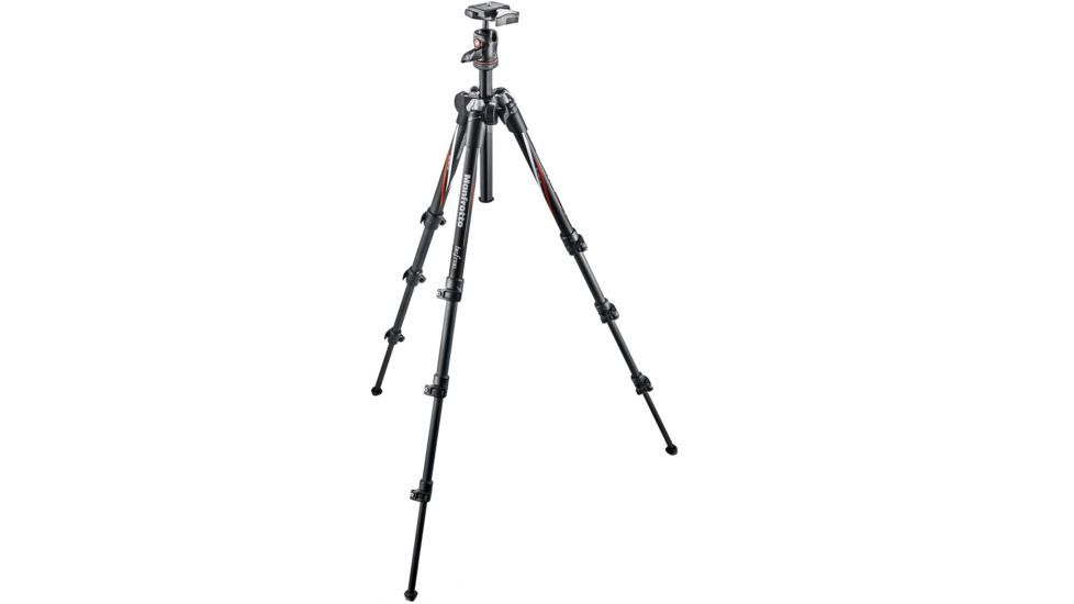 Manfrotto BeFree Carbon Fiber Tripod, Black MKBFRC4-BHZ