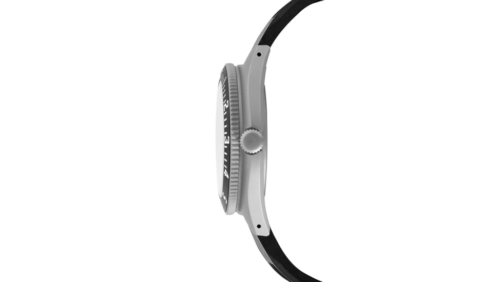 Marathon Steel Navigator w/ Date Automatic Unisex Watches, 41mm, Sapphire, 3-Piece Rubber Strap Kit, Black, WW194030SS-0130