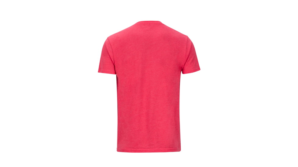 Marmot Coastal Short Sleeve Tee - Mens, Red Heather, 2XL, 42430-8554-XXL