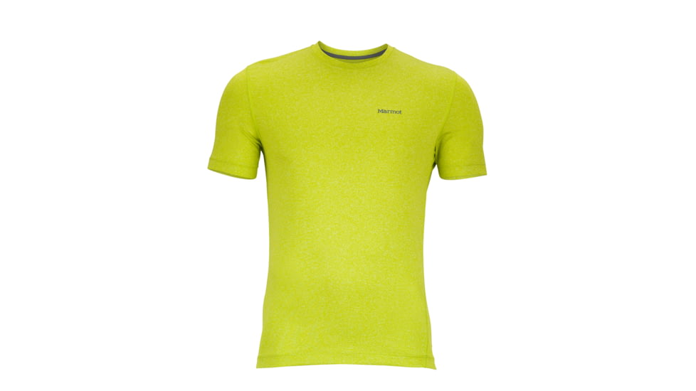 Marmot Conveyor Short Sleeve Tee - Men's-Bright Lichen Heather-Medium