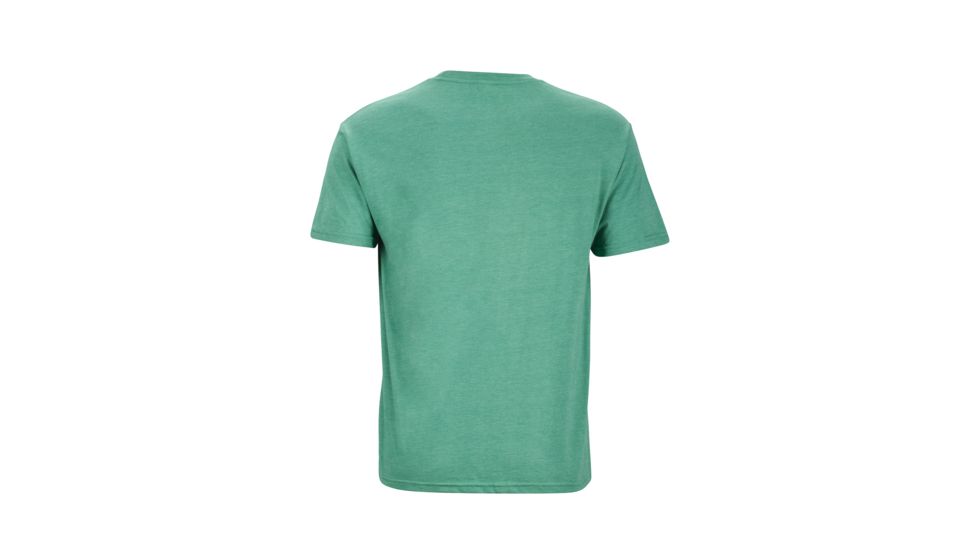 Marmot Purview Short Sleeve Tee - Mens, Green Heather, Small, 43200-8551 - S