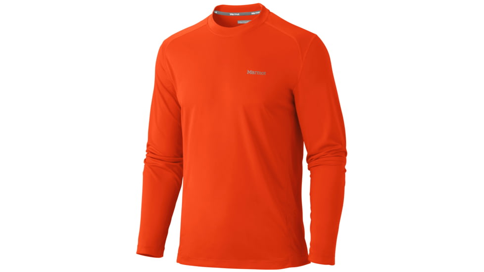 Marmot Windridge Long Sleeve - Men's-Blaze-Large