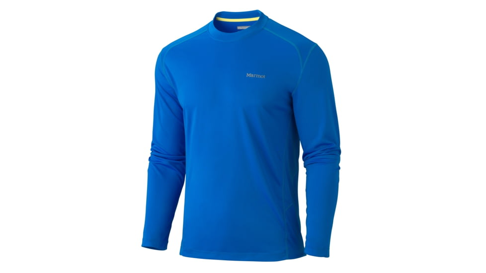 Marmot Windridge Long Sleeve - Men's-Green Lime/Slate Grey-X-Large