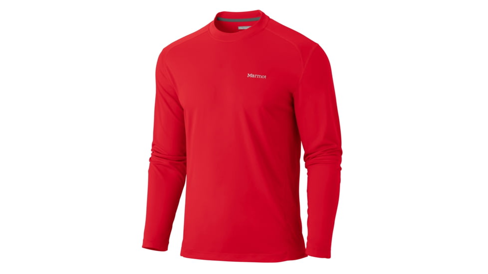 Marmot Windridge Long Sleeve - Men's-Team Red-Medium