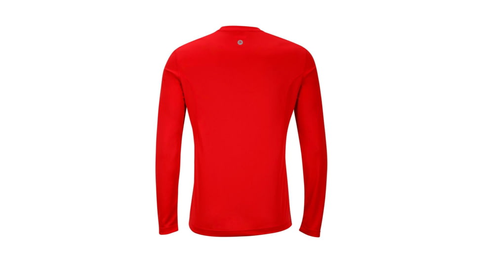 Marmot Windridge Long Sleeve T-Shirt - Mens, Tomato, M 60410-6775-M