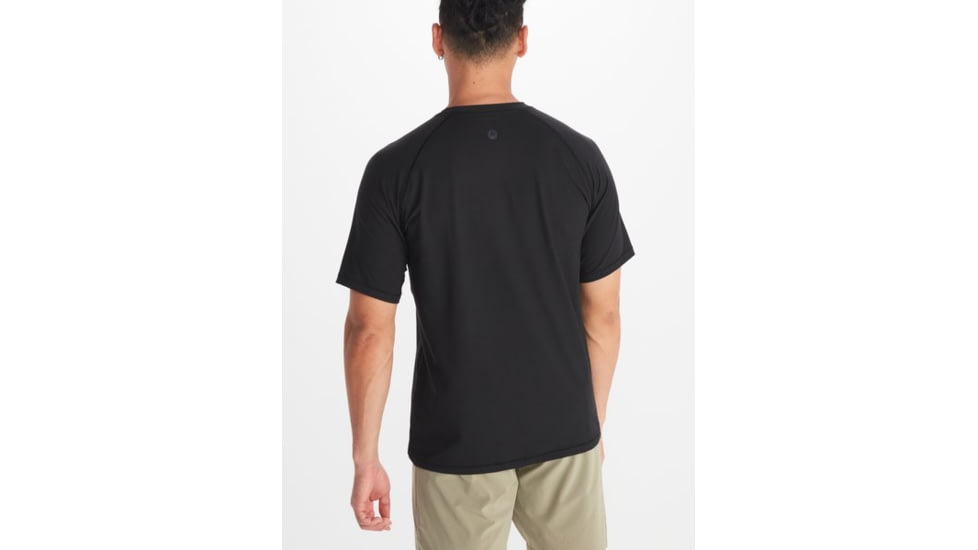 Marmot Windridge Short Sleeve - Mens, Black, Large, M14154-001-L