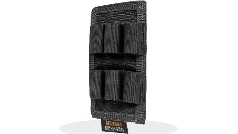 Maxpedition Vertical Shotgun 6 Round Panel - Black 1508B