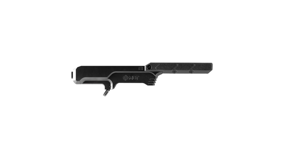 MDT LSS Gen 3, Rifle Chassis Base, Fits Remington 700 Short Action, Cerakote Finish, Black, Right Hand, 110096-BLK