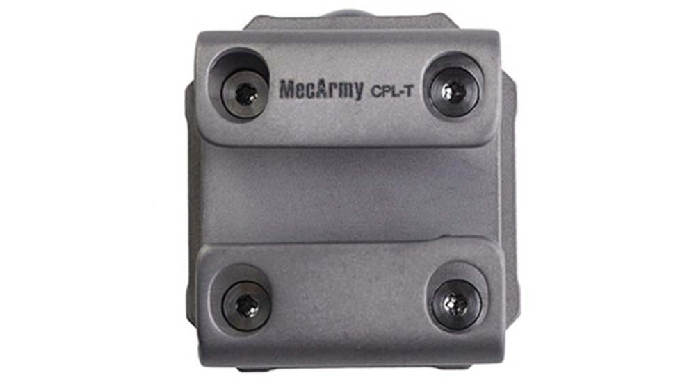 MecArmy Titanium Watchband Compass, MOLLE/ Big Braid, Sandblasted, CPW-TITANIUM-SANDBLASTED