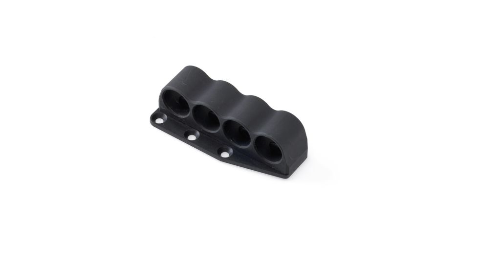 Mesa Tactical M4 Carbine Stock SureShell Aluminum Carrier, 4-Shell, 12 Gauge, Ambidextrous, Black, 93340