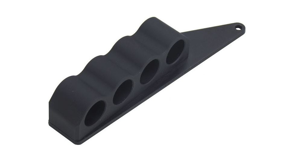 Mesa Tactical SureShell Aluminum Carrier for Moss 500/590 and Mav 88, 20-GA, Black, 4-Shell, 95160