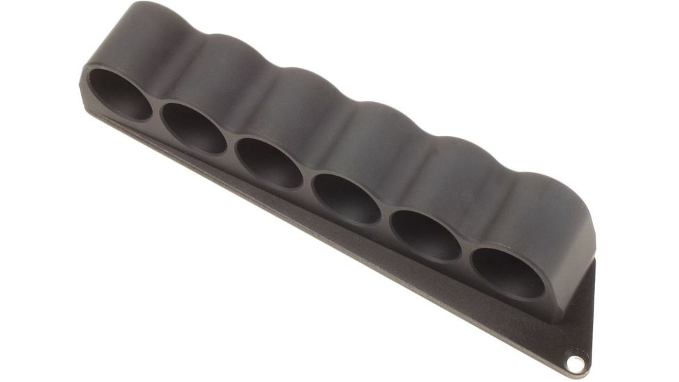 Mesa Tactical SureShell Aluminum Carrier for Moss 500/590 and Mav 88, 20-GA, Black, 6-Shell, 95170