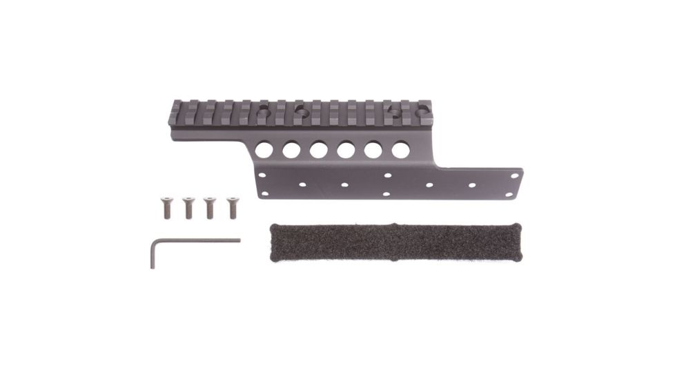 Mesa Tactical SureShell Polymer Carrier and Rail for Ben SuperNova, 12-GA, Black, 6-Shell, 5.5 in, 94920