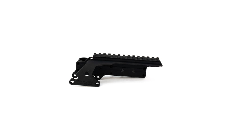 Mesa Tactical SureShell Polymer Carrier and Saddle Rail for Rem 870, 12-GA, Black, 6-Shell, 5in, 94830