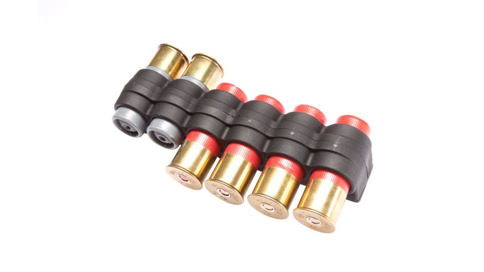 Mesa Tactical SureShell Polymer Carrier for Hook and Loop,6-Shell, 12-GA,Black 92590