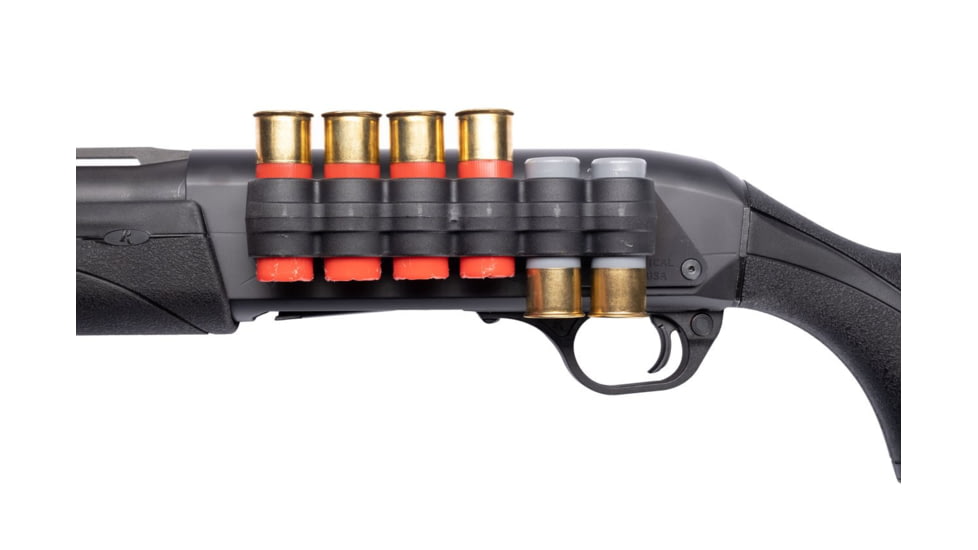 Mesa Tactical SureShell Polymer Carrier for Rem V3, 6-Shell, 12-GA, Black, 96090