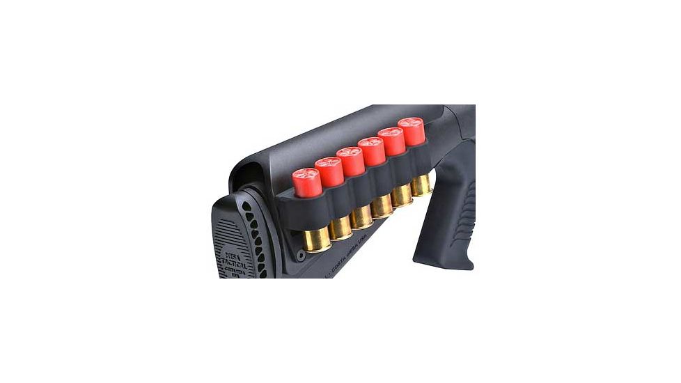 SureShell Side Mount Shell Carrier, Black, 6-Shell, Right Side, 12-Gauge, for Urbino Riser