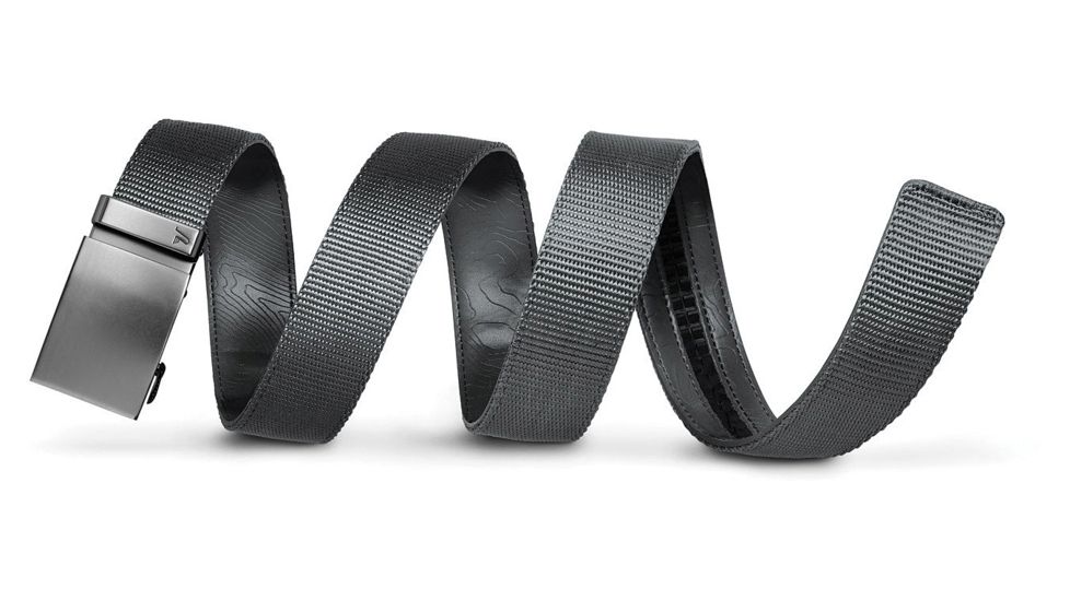 Mission Belt Co. Gunmetal On Grey Nylon GUN-WGY-1.5-XL