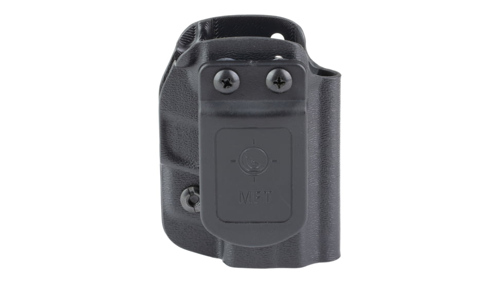 Mission First Tactical AIWB/OWB Series, Appendix/Inside/Outside Waistband Holster, Fits S&amp;W Bodyguard 2.0, Boltaron, Black, Ambidextrous, Includes 1" Belt Clip, HSWBG2AIWBA-BL