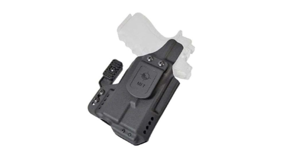 Mission First Tactical Pro Kydex IWB Light Holster, Sig P320 Carry w/TLR-7, Ambidextrous, Black, H5-SIG-8-WL-7-BL