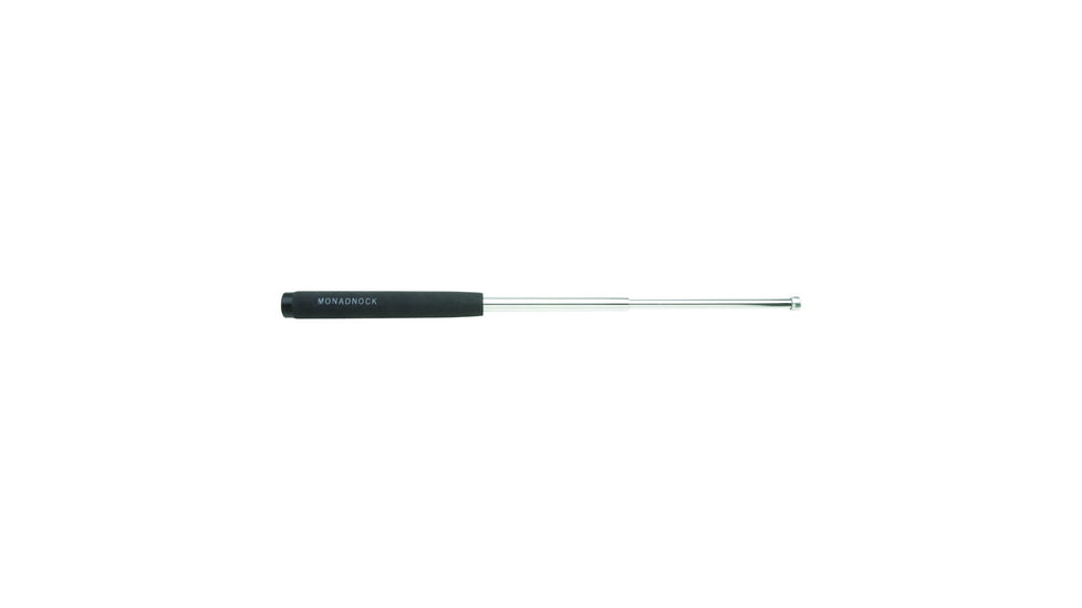 Monadnock 2510/C Detective 24in Baton in Black Chrome w/Standard Tip and Foam Grip - Clam Pack 1000106