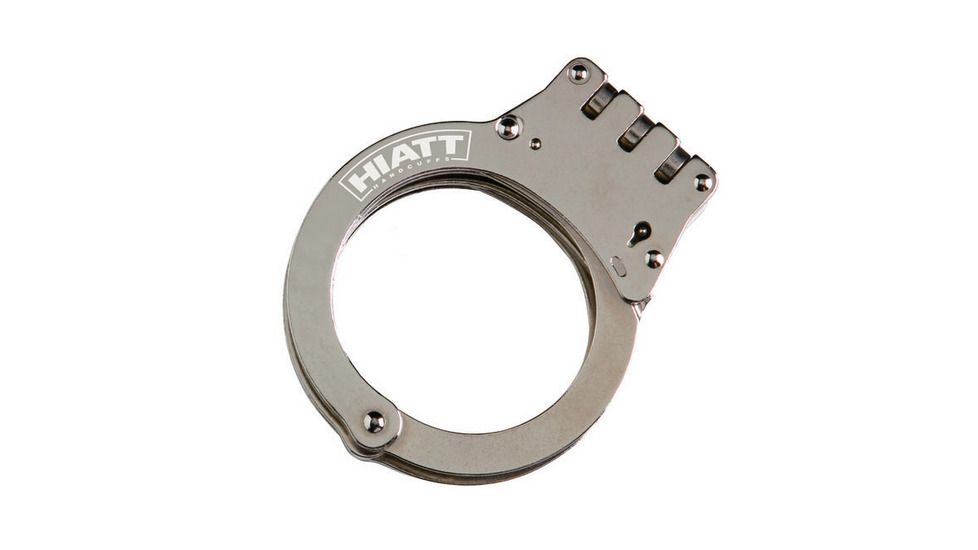 Monadnock Cuff Standard Hinge Handcuffs Nickel - 2050-H
