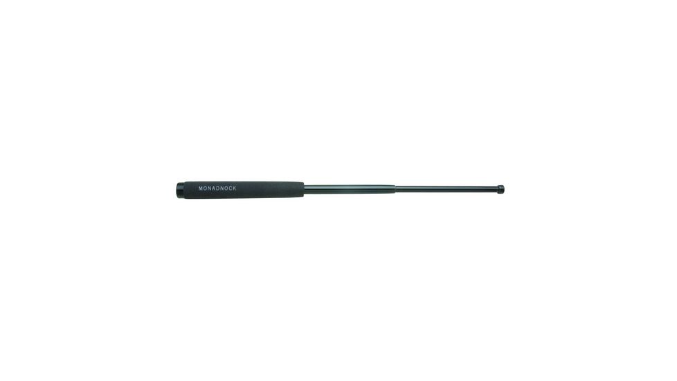 Monadnock Detective -21 w/Standard Tip, Foam Grip and Black Chrome Finish