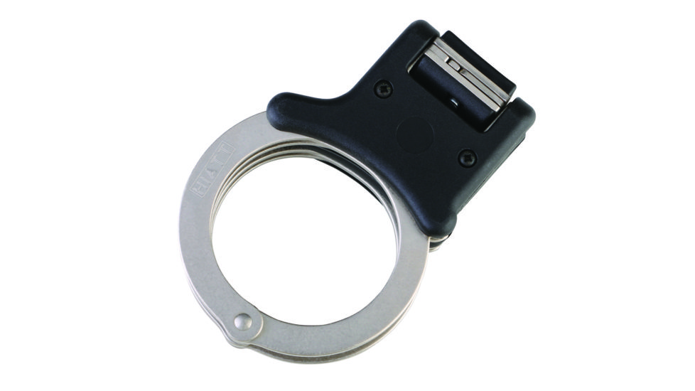 Monadnock Folding Rigid Handcuff,Nickel, 1001590