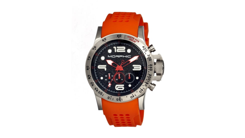 Morphic M23 Chronograph Mens Watch, Black Dial, 45mm Case Diameter MPH2303