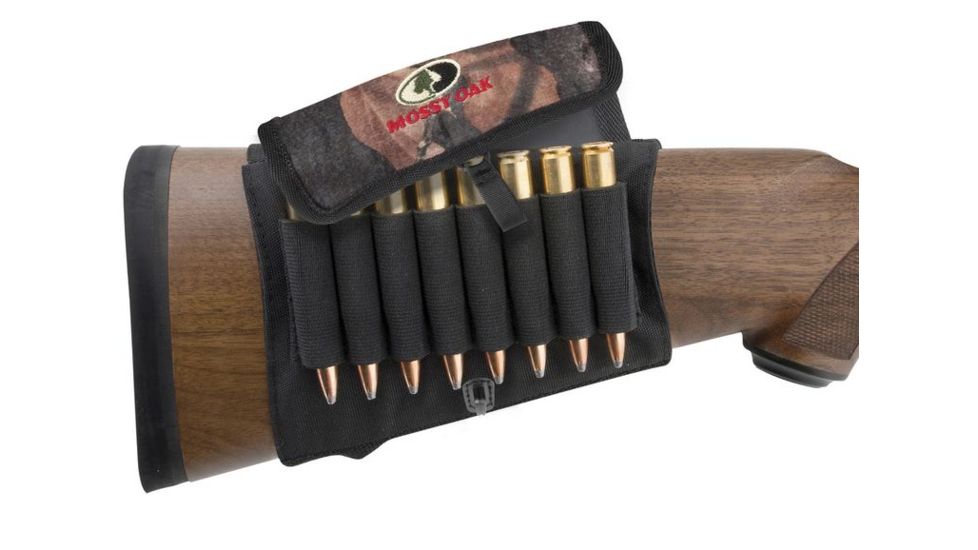 Mossy Oak Buttstock Rifle Shell Holder w/Cover 065459