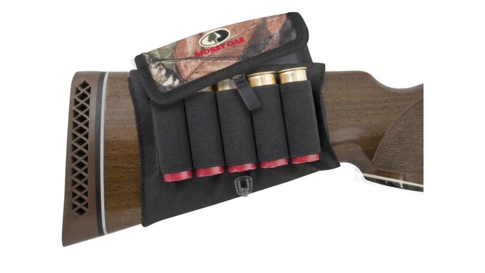 Mossy Oak Buttstock Shot Shell Holder w/Cover 065457