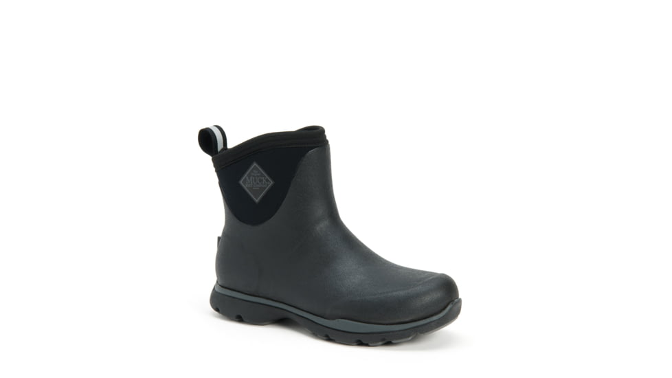 Muck Boots Arctic Excursion Ankle Rubber Boot - Men's, Black, 10, AELA-000-BLK-100
